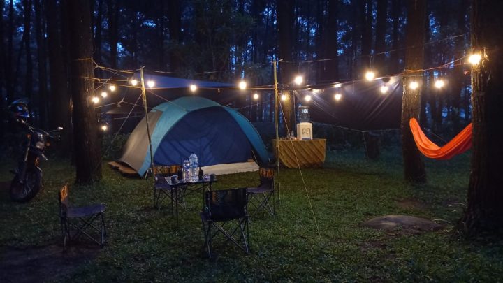 Camping di Gunung Pancar